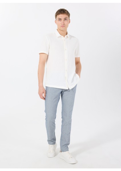 Normal Bel Normal Paça Lacivert Erkek Chino Pantolon Chino_slim fiyatları