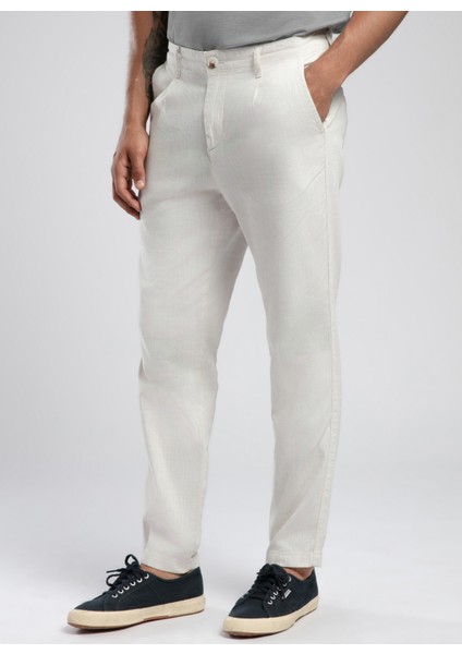 Normal Bel Regular Tapered Bej Erkek Chino Pantolon 252 Lcm 221005 Zarse 1 Bej