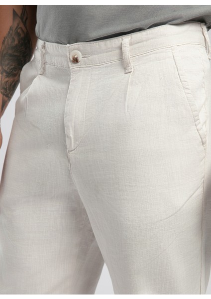 Normal Bel Regular Tapered Bej Erkek Chino Pantolon 252 Lcm 221005 Zarse 1 Bej