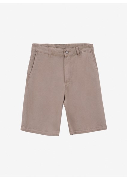 Chino Şort, 33, Bej
