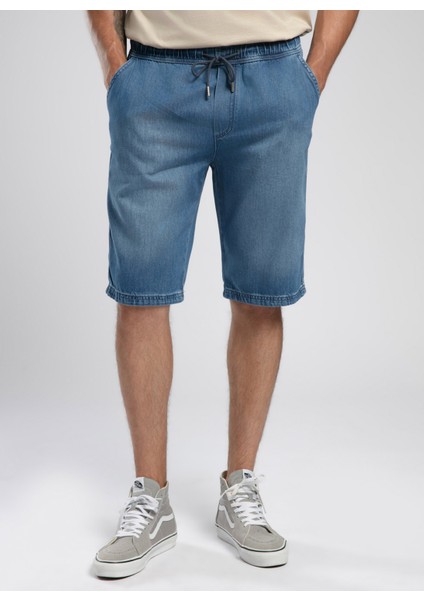 Denim Şort, 36, Renksiz