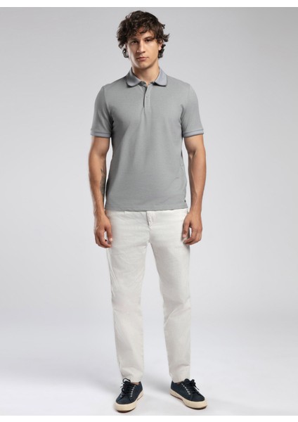 Gri Erkek Polo T-Shirt 252 Lcm 242016 Rasco Gri