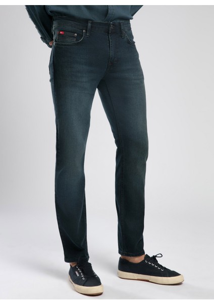 Normal Bel Slim Straight Erkek Denim Pantolon 252 Lcm 121008 Jagger Ronse Broken fiyatları