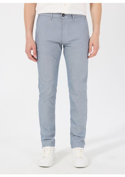 Normal Bel Normal Paça Lacivert Erkek Chino Pantolon Chino_slim modelleri