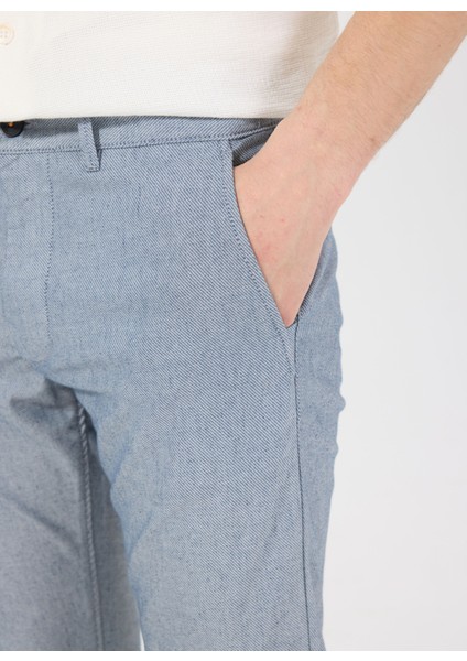 Normal Bel Normal Paça Lacivert Erkek Chino Pantolon Chino_slim fırsatları