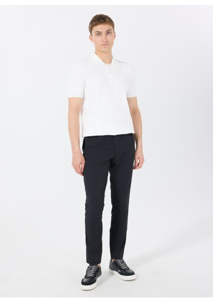 Gmg Fırenze Normal Bel Normal Paça Slim Fit Siyah Erkek Pantolon GU25MSS01210