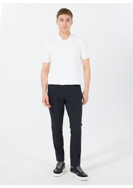 Gmg Fırenze Normal Bel Normal Paça Slim Fit Siyah Erkek Pantolon GU25MSS01210