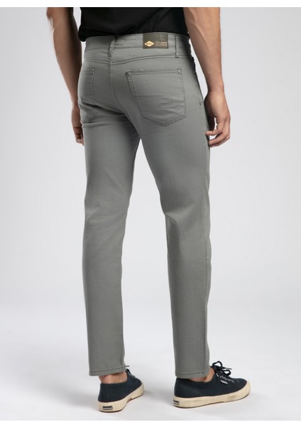 Normal Bel Slim Straight Gri Erkek Chino Pantolon 252 Lcm 221002 Jagger Nd 1 Gri fırsatları