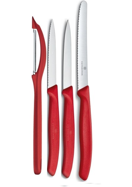 Paslanmaz Çelik Red Soyacak Seti, 4 Parça, Kaliteli ve Dayanıklı Tasarım