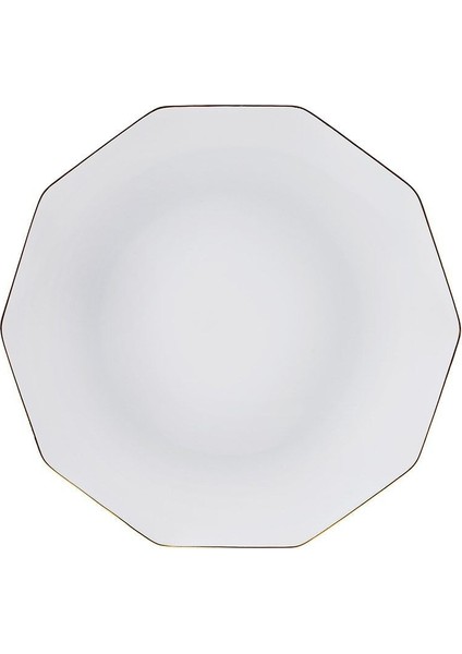 Beyaz 18 Parça Bone Çin Yemek Takımı, 6 Kişilik, Şık ve Dayanıklı Tasarım
