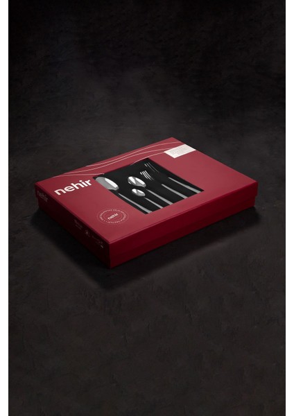 Gri 6 Kişilik 36 Parça Çatal Kaşık Bıçak Seti Passlanmaz Çelik fırsatları