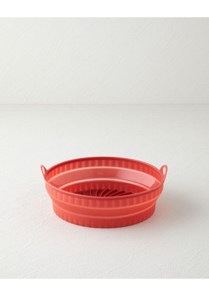 Bordo silikon kek kalıbı, 5,5 L, airfryer uyumlu, şık ve pratik tasarım