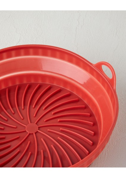 Bordo silikon kek kalıbı, 5,5 L, airfryer uyumlu, şık ve pratik tasarım fırsatları