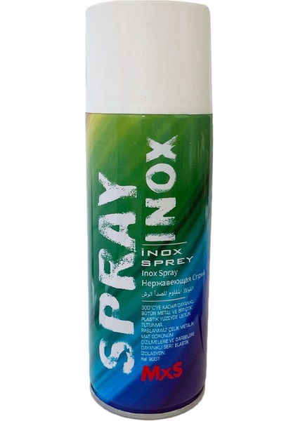 Inox Paslanmaz Çelik Sprey Boya 400 ml