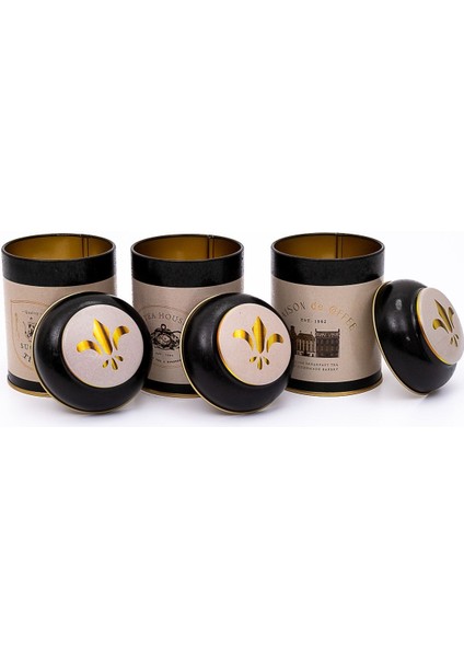 3'lü Metal Saklama Kabı Seti, 9 Cm, Mavi, Dayıklı ve Şık Tasarım modelleri