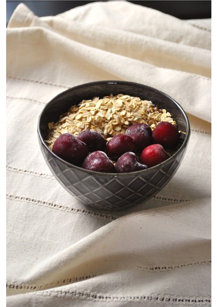 Kahverengi 14cm Meyve ve Salata Kasesi, 250-499 ml, dayanıklı ve şık tasarım