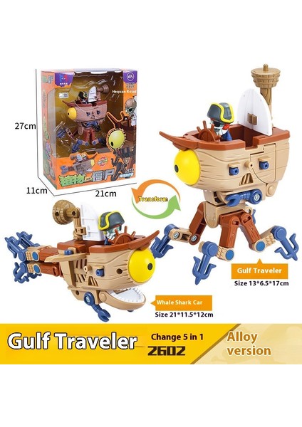 Transformers Zombies Oyuncakları Alaşım Hopper Robot Patchwork Mecha Boos 5'i 1 Arada (Yurt Dışından)