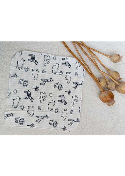 Zürafalı Bebek Ağız Mendili 7 Adet Pamuk Raporlu Penye fiyatları