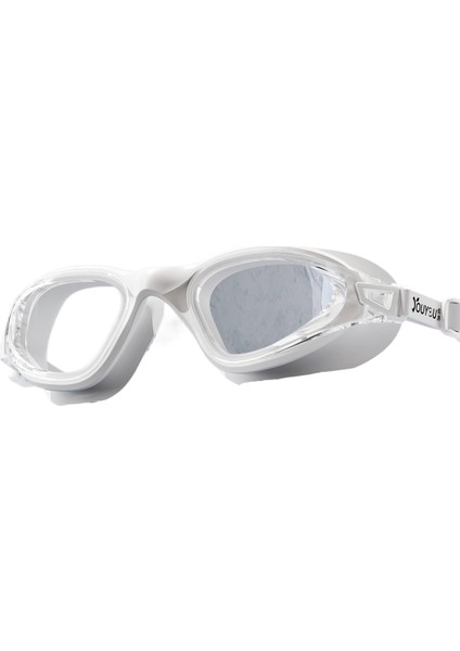 Yüzme Gözlüğü Su Geçirmez Buğu Önleyici Hd Küçük Çerçeve Yüzme Gözlüğü Erkekler Kadınlar Dalış Profesyonel Yüzme Kap Yüzme Gözlüğü Seti Ekipmanları (Yurt Dışından)