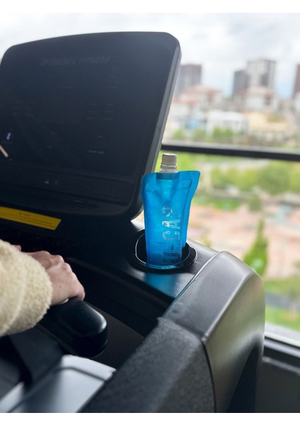 Katlanabilir Mavi Su Şişesi, Hafif, Pratik, 0,47 L, Plastik, Taşıma Kolaylığı indirimleri