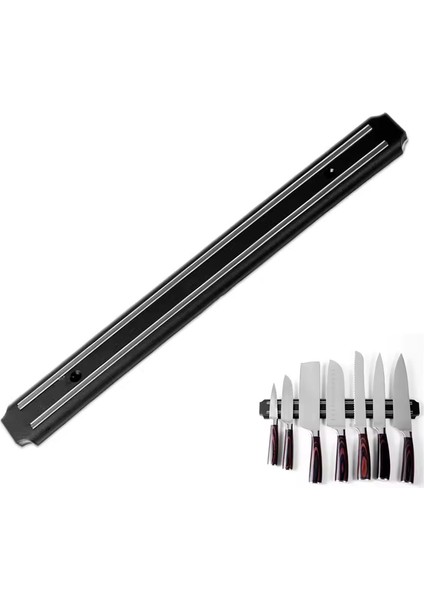 Duvara Monte Manyetik Bıçak Askısı 33 cm - FC906