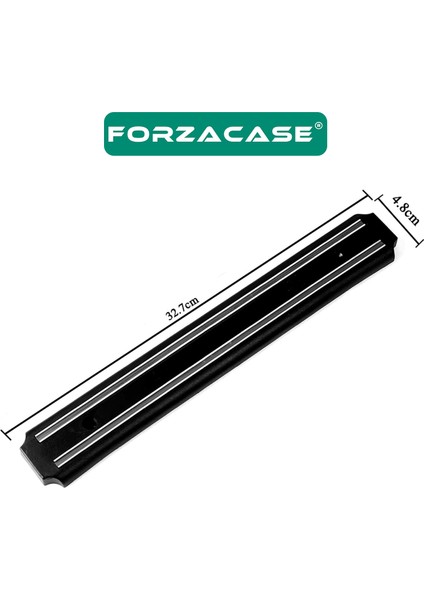 Duvara Monte Manyetik Bıçak Askısı 33 cm - FC906 indirimleri