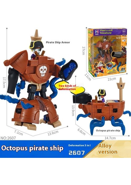 Transformers Zombies Oyuncakları Alaşım Hopper Robot Patchwork Mecha Boos 5'i 1 Arada (Yurt Dışından)