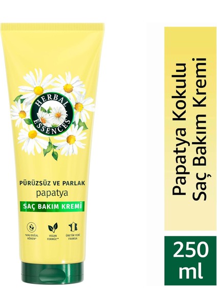 Parlak ve Pürüzsüz Papatya Kokulu Saç Bakım Kremi 250ML fiyatları