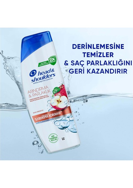 Head & Shoulders Arındırma ve Parlaklık Kepeğe Karşı Etkili Şampuan 330ML