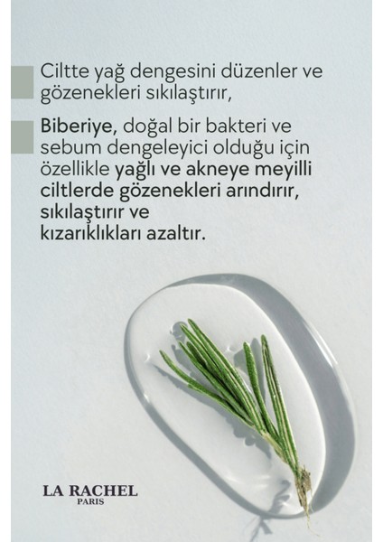 Organik Biberiye Saç Toniği – Dökülmeye Karşıtı & Uzamayı Destekleyici