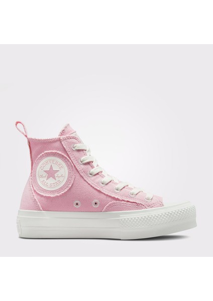A06102C Chuck Taylor All Star Lift Kadın Pembe Sneaker Günlük Spor Ayakkabı