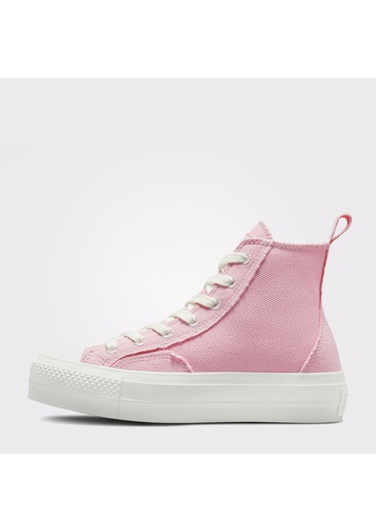 A06102C Chuck Taylor All Star Lift Kadın Pembe Sneaker Günlük Spor Ayakkabı