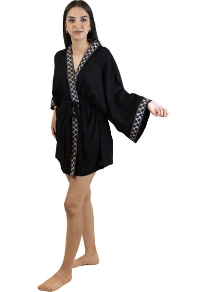 Silley Kısa Kimono