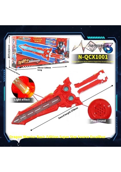 Dragon Warrior Star Source 3 Oyuncak Transformer Robot (Yurt Dışından)