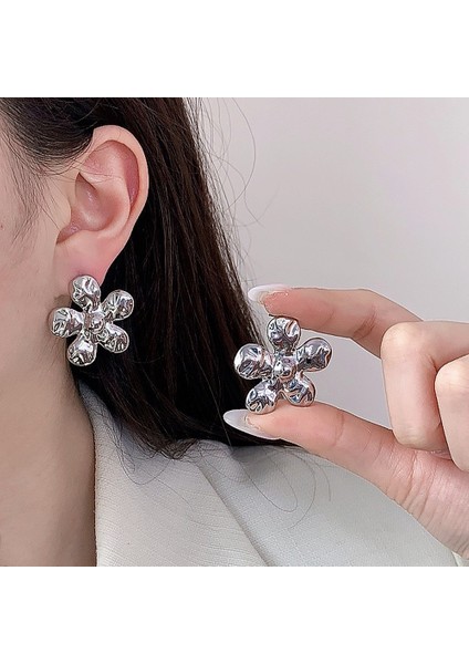 Düzensiz Küpeler Niş Trend Moda Kişilik Küpeler Kadın (Yurt Dışından) modelleri