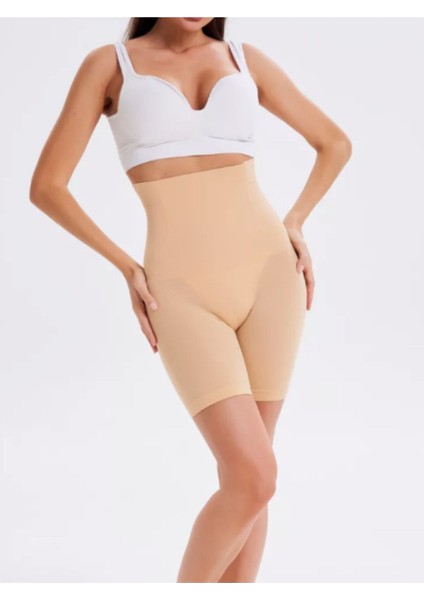 Dikişsiz, lazer kesim, spor kısa korse, ince ve rahat ten rengi model fırsatları