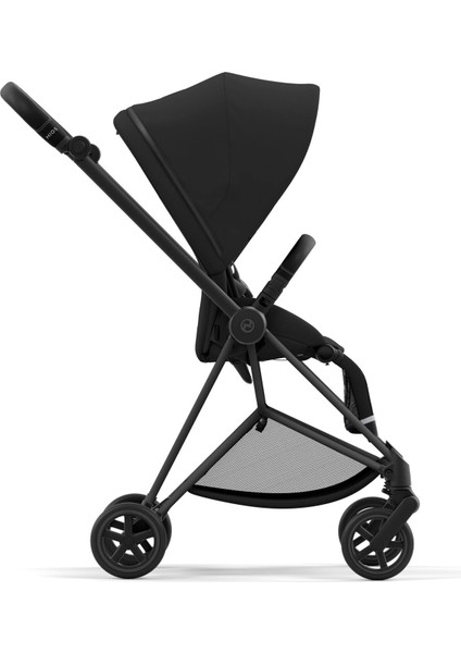 Mios (Matt Black-Sephia Black) (Ikonik Lüks Bebek Arabası)