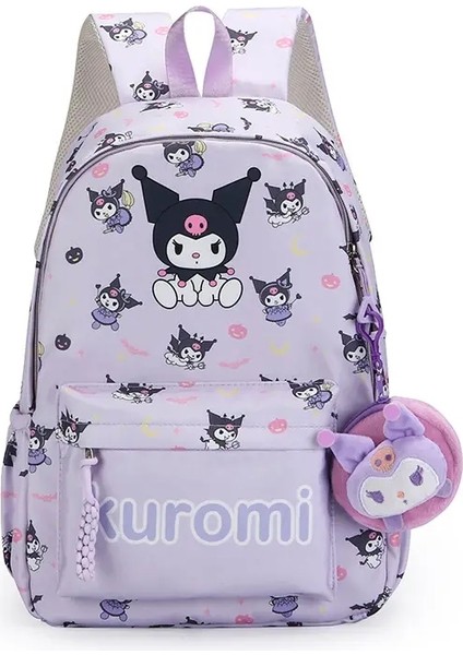 Sanrio Hello Kitty Kuromi Karikatür Backpack Çocuklar Güzel Okul Çantası Çocuk Hediye Öğrenci Çok Fonksiyonlu Kawaii Backpackscolor: 1 (Yurt Dışından)