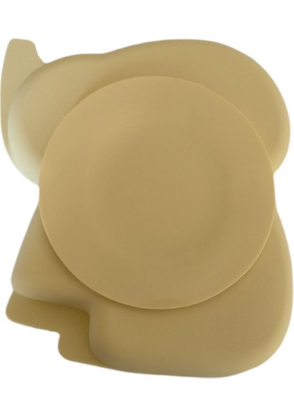 Ssilikon Beslenme Seti, Silikon Vakumlu Mama Tabağı, Kase, Silikon Çatal-kaşık / Sarı modelleri