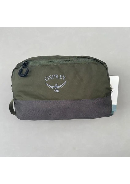 Su Geçirmez, Büyük Kapasiteli, Hafif ve Organize Edilmesi Kolay Osprey Tuvalet Çantası, Yürüyüş Çantası, Makyaj Çantası, Katlanabilir Depolama Çantası Renk: Ordu Yeşil (Yurt Dışından)