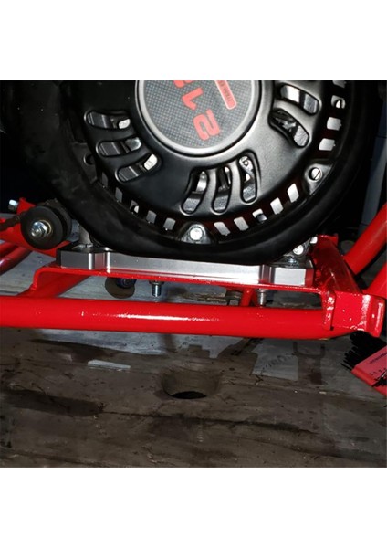 Motor Motor Montajı Ayarlanabilir Adaptör Braket Plakası Mini Bisiklet Go Kart 79CC 97CC 100CC Küçük 4 Zamanlı Motorlar Için (Yurt Dışından) indirimleri