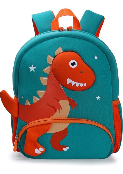 Okul Öncesi Backpack Toddler Neopren Dinozor Okul Çantası Öğle Yemeği Çocuklar Için Backpack Boys Girlscolor: Yeşil (Yurt Dışından)