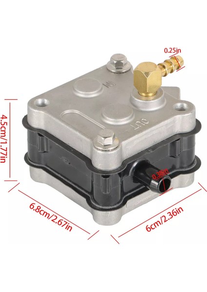 14360A78 Mercury 30-300HP Dıştan Takmalı 2 Zamanlı Tekne Deniz Aksesuarları Için Dıştan Takmalı Yakıt Pompası (Yurt Dışından) fiyatları