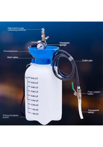 5l Araba Yağ Pompaları Atf Dolum Aletleri Şanzıman Yağ Dolum Makineleri Pnömatik Çıkarıcılar ve Dağıtıcılar Dişli Yağı Dolum Tankları (Yurt Dışından) modelleri
