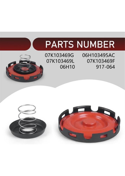 Araba Pcv Valf Kapağı + Diyafram + Yay, 07K103469G 06H103495AC 07K103469L 06H10 917-064 Audi A3 Vw Golf Jetta Için (Yurt Dışından) fırsatları