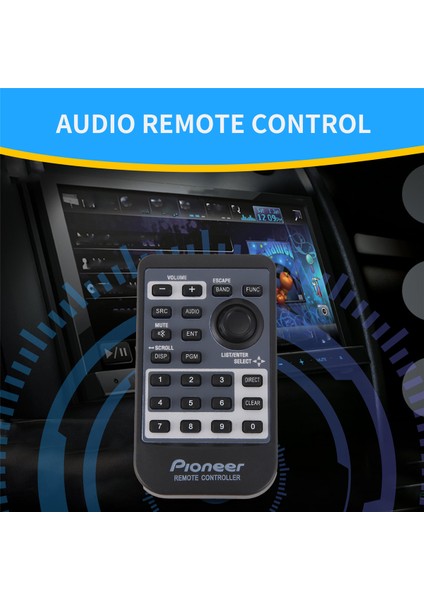 CXC9113 Pioneer Araba Ses Alıcısı Için Kablosuz Uzaktan Kumanda DEHP960MP CXC9115 CXC5717 (Yurt Dışından) indirimleri