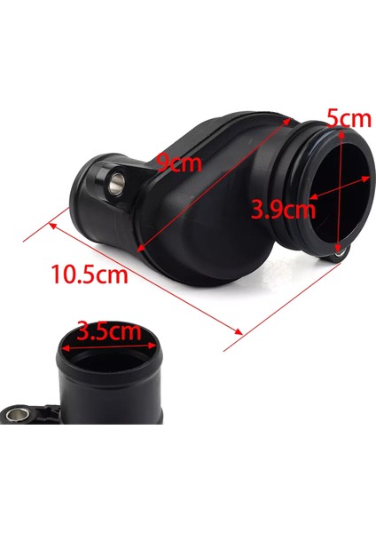 Araba Motor Termostatı Su Pompası Çıkış Bağlantı Borusu Boru 1316063 Land Rover Range Rover Sport Lr3 Lr4 2.7l (Yurt Dışından)