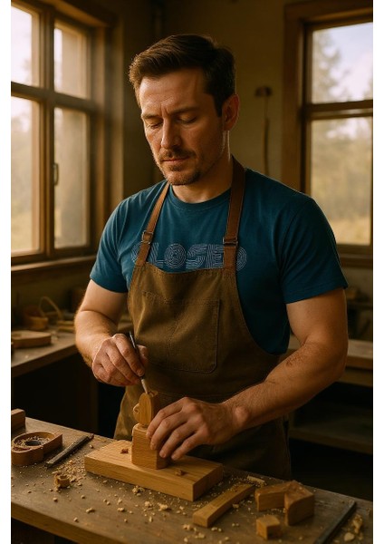 Erkek Nakış Baskılı Yumuşak Pamuklu T-Shirt fırsatları