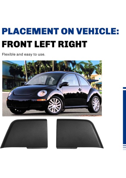 1 Çift Araba Gösterge Paneli Anahtarı Muhafaza Kapağı Vw Beetle 2006-2010 1C0-858-100-C-2AQ 1C0-858-099-C-2AO (Yurt Dışından) fırsatları