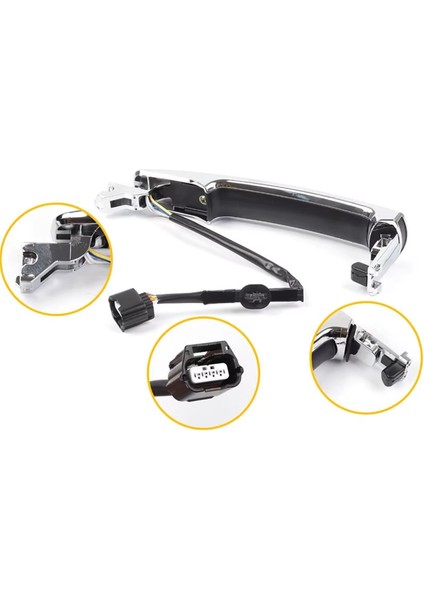 Araba Dış Kapı Kolu Ön Sol ve Sağ Taraf Kapı Kolu Nissan X-Trail T31 2006-2014 80640-JG03A 80640-JG02A (Yurt Dışından) fırsatları